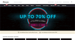 Desktop Screenshot of lifestylestores.com